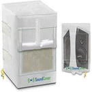 Two Large Covers For C-bracket Mounted Outdoor Speakers In White, Hea.... Fixed Price $63.75.