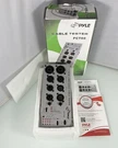 Pyle PCT60 14 In Pro Audio Cable Tester Plug Led Electrical. Fixed Price $80.96.