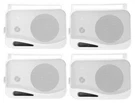 (4) Rockville HP4S-8 4" Outdoor/indoor Home Theater Speakers W/ Swivel Brackets. Fixed Price $84.90.