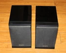 Pair Bookshelf Speaker Aiwa SX-LM200 Portable 6 Ohms 3-WAY. Fixed Price $65.00.