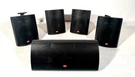 5-LOT Cerwin Vega Home Theater Speakers (1) AVS-CTR4 & (4) L/r -tested. Fixed Price $74.00.