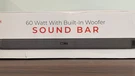 Deco Home Gear DGSB200WOD 60W Soundbar W/ Wireless 20W Subwoofer Bluetooth. Fixed Price $100.00.