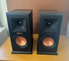 Walnut Klipsch RP-150M Reference Premiere Bookshelf Speakers Pair. Fixed Price $250.00.
