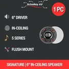 Episode Signature Series 6" In-ceiling Speaker (each) (SIG-56-IC). Fixed Price $250.00.