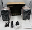 Mevosto Bt Wireless Bookshelf Speakers DS19 DC18V 5.9X6.1X9.6" Optical/aux. Fixed Price $91.26.