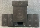 Sony SS-TSB118 SS-WSB114 Surround Sound Satellite Speakers Subwoofer. Fixed Price $105.00.