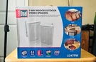 New Dual LU47PW 200W 3-WAY Indoor/outdoor Dynamic Loudspeakers (pair) White. Fixed Price $40.00.