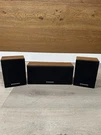 Vintage Pioneer CS-X300-Q Surround Book Shelf Speaker Pair W/ CS-C170-Q Center. Fixed Price $38.99.