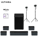 Ultimea 7.1 Dolby Atmos Soundbar W/ Wireless Subwoofer & Mount Set 500W D80 Boom. Fixed Price $279.99.