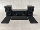 Denon SC-70C Center Channel W Pair Of SC-70S Speakers. Fixed Price $45.00.