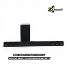 Lg Sound Bar SQC2 2.1CH W/ Bluetooth Streaming 300W Adaptive. Fixed Price $87.92.