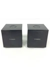 Lot Of 2 Yamaha NX-A01 Natural Sound Speaker System Black, No Adapter, Works. Fixed Price $31.92.
