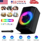 2400W 8" Woofer Portable Bluetooth Party Speaker Heay Bass Sound W/lights & Mic. Fixed Price $71.99.