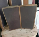 Vintage Bradford Speaker Pair 16.5 X 9.5 Tested. Fixed Price $49.00.