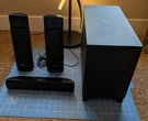 Sony SS-WSB111 System Subwoofer 6" + SS-TSB112, Wires. Fixed Price $115.00.