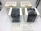 2 Optimus Xts Black Home Desktop Audio Speakers No. 40-1991,NEW In Box. Fixed Price $27.75.