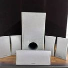 Speaker Onkyo Stereo 6 Set Silver SKM340S SKF340F SKC340C SKW340 Surround Sound. Fixed Price $99.95.