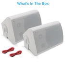 Herdio 5.25" Indoor Outdoor Speakers 300W Wall Mount For Patio Deck Gargage. Fixed Price $84.50.