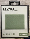 Sydney Portable Speaker-urbanista, Green. Fixed Price $22.82.