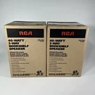 Brand New Pair Of Rca STS-520 40-WATT 2-WAY Bookshelf Speakers. Fixed Price $79.99.