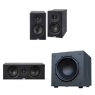 Elac 3.0 Bookshelf Package Black With 10 Inch Subwoofer And Debut.... Fixed Price $1104.30.