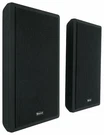 2) Rockville Rockslim Black Front+rear Surround Sound Home Theatre Wall Speakers. Fixed Price $64.95.