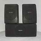 Sony SS-SR115D & SS-CN115D Surround Center Speaker Set Wired Black Silver Tested. Fixed Price $20.99.