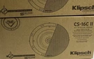 Klipsch CS-16C Ii 6.5 In-ceiling Speakers- Pair. Fixed Price $139.00.
