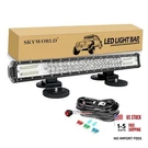 23 Inch 324W Magnetic Car Led Light Bar With + Bracket Wiring. Fixed Price $97.59.