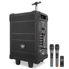 Pyle 8" 175W 4 Ohm Wireless Bt Streaming Pa Speaker System-rechargeable Battery. Fixed Price $126.99.
