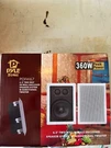 Pyle Pair 360 6.5" 2 Way In-wall Enclosed Speakers With Directional Tweeter. Fixed Price $77.41.