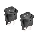 Uxcell Dpst Boat Rocker Switch Round Toggle For 4PINS-2PCS-BLACK. Fixed Price $16.99.
