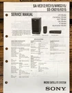 Sony SA-VE312 -VE315 -WMS315 SS-CN315 SS-V315 Speaker Service Manual *orig*. Fixed Price $14.97.