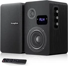 Active Bookshelf Speakers 4" Woofer 80W Powered With Bt, Optical & Rca. Fixed Price $75.00.