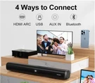 Passau Bluetooth 5.3 Sound Bar, Smart Tv Speaker 22 Inch Full-range Divers Nib. Fixed Price $59.95.