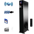 Befree Powered Bluetooth 44" Tower Speaker Phone Dock Usb Sd Fm Radio Remote. Fixed Price $159.52.