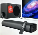 Vibeadio Sound Bar For Tv With 5.9INCH 110W Subwoofer. Arc/optical/aux/bluetooth. Fixed Price $74.95.