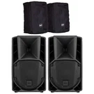 Rcf Art 708-A MK5 Active Powered 2-WAY 8" Dj Speakers Pair Covers. Fixed Price $1176.00.