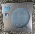 Tzumi Deco Series Speaker*blue Fabric* Large 8.1"X8.1"LIST $55*NEW/SEALED*. Fixed Price $15.50.