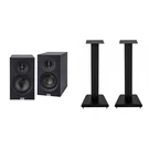 Elac LS10-B Speaker Stands DB53-BK Black Bookshelves. Fixed Price $583.20.