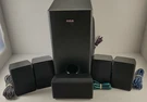 Subwoofer And Speakers Rca RT2911 Nos W/original Box Ready To Jam Receiver. Fixed Price $59.97.