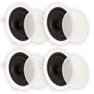 Theater Solutions TS65C Flush Mount Speakers With 6.5" Woofers Ceiling 2 Pairs. Fixed Price $94.99.