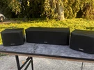 Kenwood Set CRS-01 40W Rear Speakers Surround Sound And Center Tested. Fixed Price $59.00.
