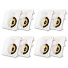 Acoustic Audio HD-650 Flush Mount In Wall Speakers With 6.5" Woofers 4 Pair. Fixed Price $297.88.