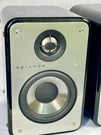 Episode ES-500-SAT-4 Bookshelf Speakers Piano Gloss Black Sound Amazing Read Des. Fixed Price $129.99.