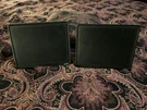 Black Teac Nxt Flat Panel Bookshelf Metal Pair 10W Speakers W/ Wires Tested. Fixed Price $15.99.