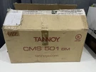 Tannoy Ceiling Speakers - CMS501 Bm With Box. Fixed Price $79.99.