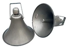 2X Huge Vintage University Loudspeakers Stadium Military Horn Stromberg. Fixed Price $315.00.