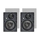 Nwb 34200 Monoprice Alpha In-wall Speaker Pair 8 Inch Carbon Fiber 3-WAY Set New. Fixed Price $200.00.