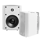 5.25" Patio Surface Mount Speakers 120W Outdoor Rated 70V Tap White Pair AP520. Fixed Price $84.29.